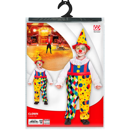 e-carnavalskleding-SYK Clownsoverall kind