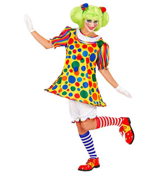 e-carnavalskleding-SYK Clownspak Carolien dames