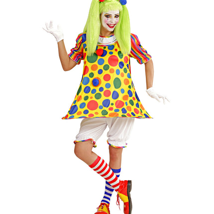 e-carnavalskleding-SYK Clownspak Carolien dames