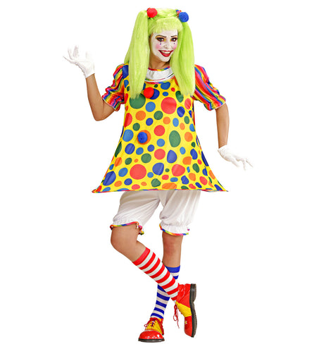 e-carnavalskleding-SYK Clownspak Carolien dames