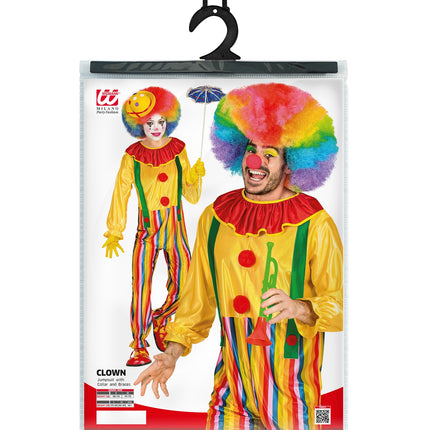 e-carnavalskleding-SYK Clownspak Clowny