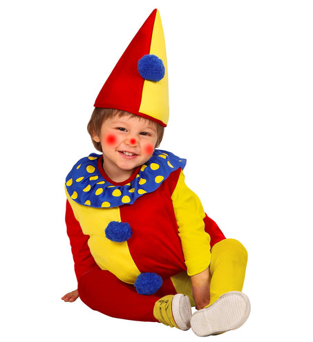 e-carnavalskleding-SYK Clownspak Daantje kinderen unisex