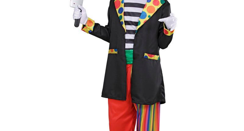 e-carnavalskleding-SYK Clownspak enge Samsom volwassenen