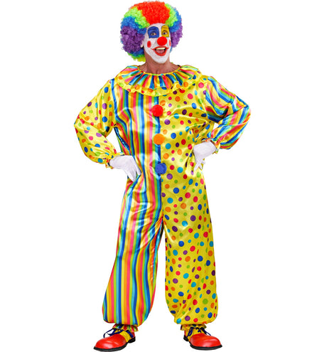e-carnavalskleding-SYK Clownspak Flap vrolijk heren