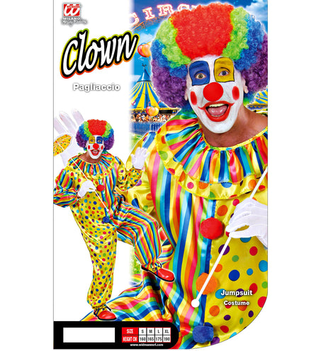 e-carnavalskleding-SYK Clownspak Flap vrolijk heren