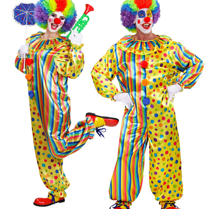 e-carnavalskleding-SYK Clownspak Flap vrolijk heren