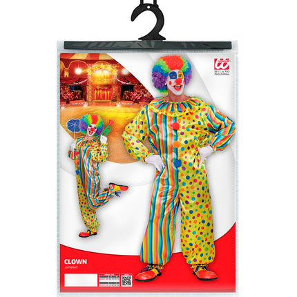 e-carnavalskleding-SYK Clownspak Flap vrolijk heren