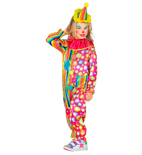 e-carnavalskleding-SYK Clownspak kinderen multi