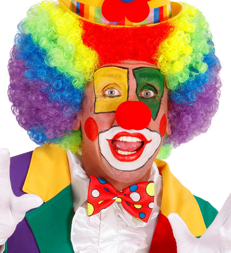 e-carnavalskleding-SYK Clownsstrik rood met bollen
