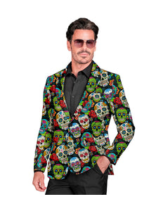 e-carnavalskleding-SYK Colbert day of the dead Skully