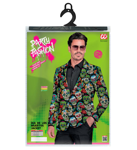 e-carnavalskleding-SYK Colbert day of the dead Skully