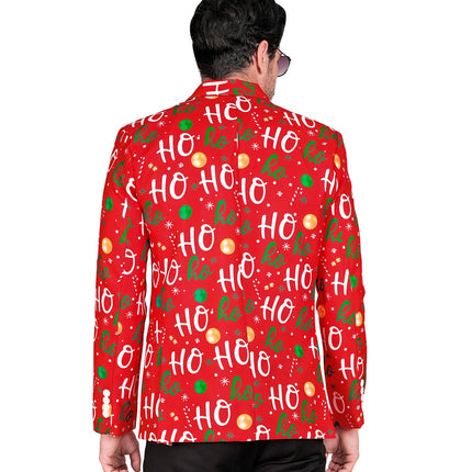 e-carnavalskleding-SYK Colbert kerst ho ho ho