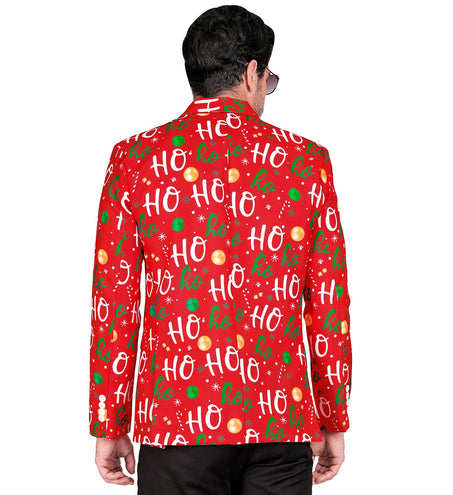 e-carnavalskleding-SYK Colbert kerst ho ho ho