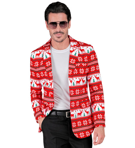 e-carnavalskleding-SYK Colbert kerst rendier