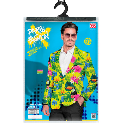 e-carnavalskleding-SYK Colbert tropicana toekan