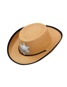 e-carnavalskleding-SYK Cowboy hoed kinderen lichtbruin