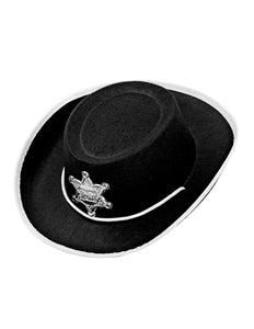 e-carnavalskleding-SYK Cowboy hoed kinderen zwart