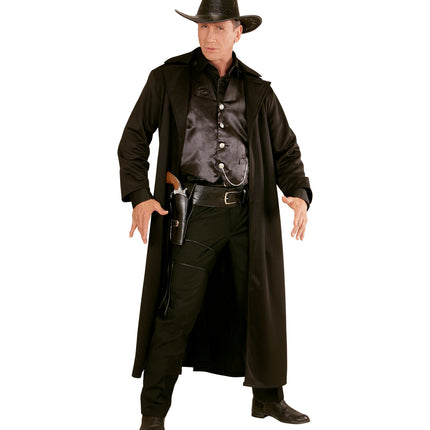 e-carnavalskleding-SYK Cowboy holster zwart met riem