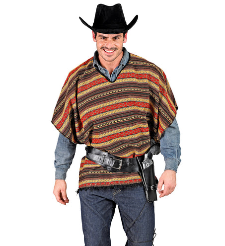 e-carnavalskleding-SYK Cowboy holster zwart met riem