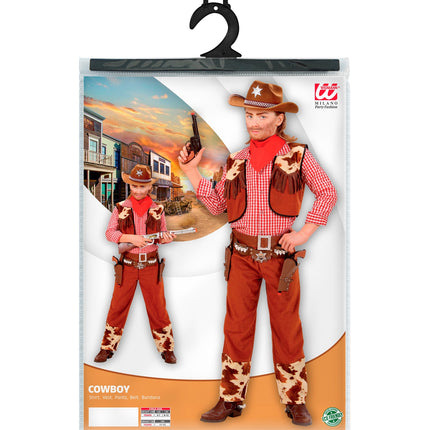 e-carnavalskleding-SYK Cowboy pak Lucky kinderen