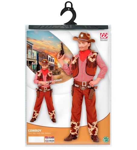 e-carnavalskleding-SYK Cowboy pak Lucky kinderen