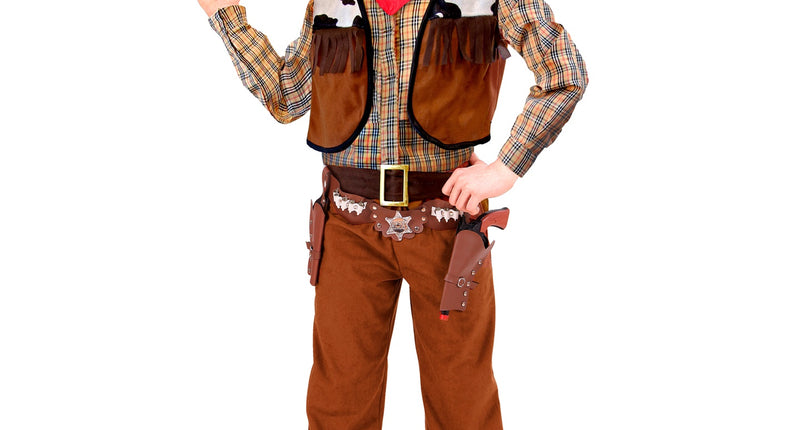 e-carnavalskleding-SYK Cowboy pak western Bill kind