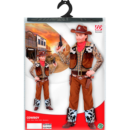 e-carnavalskleding-SYK Cowboy pak western Bill kind