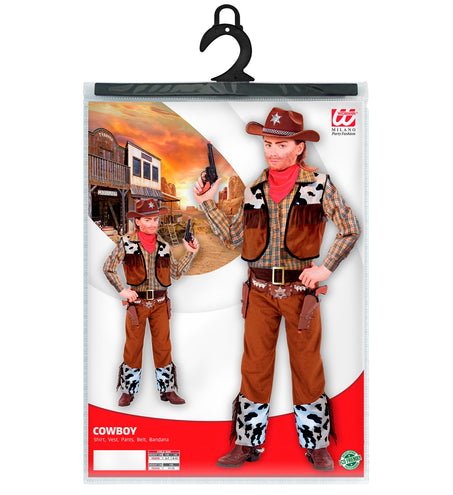 e-carnavalskleding-SYK Cowboy pak western Bill kind