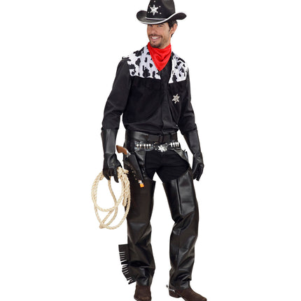 e-carnavalskleding-SYK Cowboy pak Wilco heren