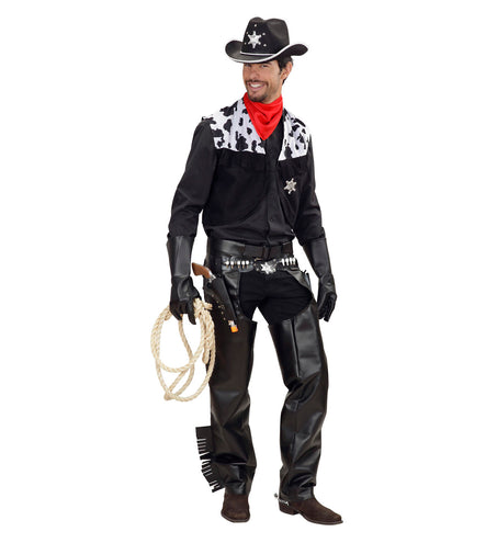 e-carnavalskleding-SYK Cowboy pak Wilco heren