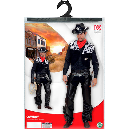 e-carnavalskleding-SYK Cowboy pak Wilco heren