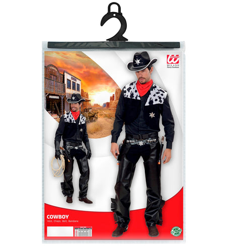 e-carnavalskleding-SYK Cowboy pak Wilco heren