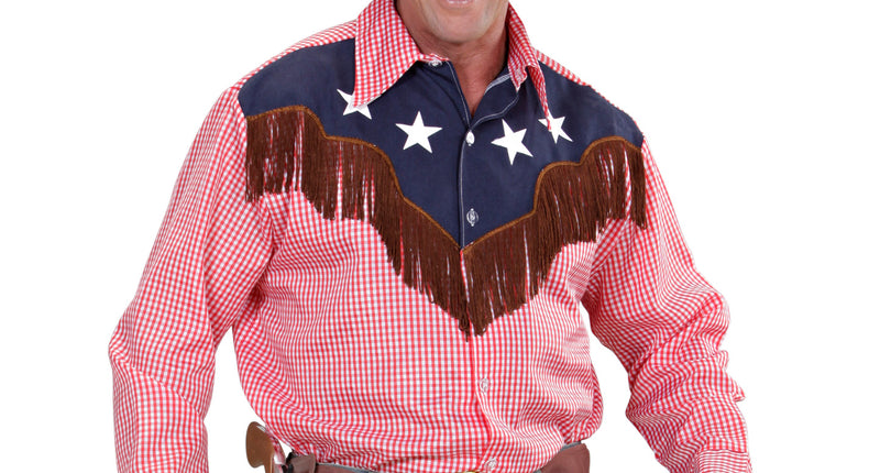 e-carnavalskleding-SYK Cowboy shirt rodeo kostuum