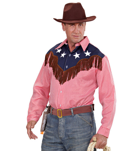 e-carnavalskleding-SYK Cowboy shirt rodeo kostuum