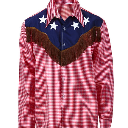 e-carnavalskleding-SYK Cowboy shirt rodeo kostuum