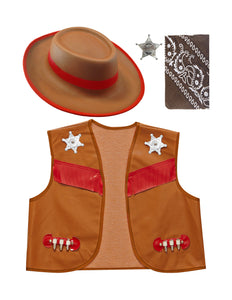 e-carnavalskleding-SYK Cowboy verkleedset kind bruin