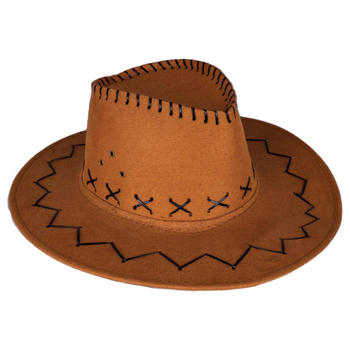 e-carnavalskleding-SYK Cowboyhoed Daim in vele kleuren