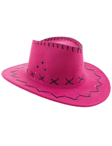 e-carnavalskleding-SYK Cowboyhoed Jasmijn  kind in vier kleuren