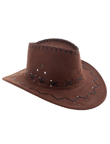 e-carnavalskleding-SYK Cowboyhoed Jasmijn  kind in vier kleuren