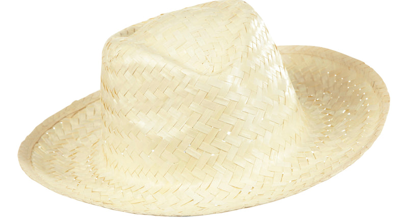 e-carnavalskleding-SYK Cowboyhoed Stro Wit