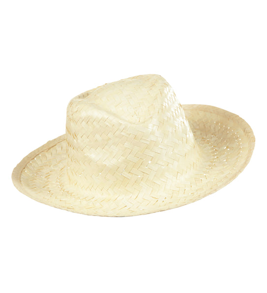 e-carnavalskleding-SYK Cowboyhoed Stro Wit