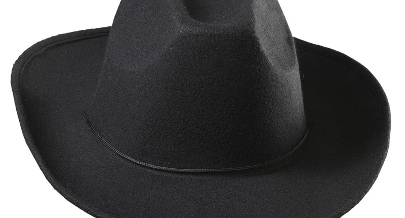 e-carnavalskleding-SYK cowboyhoed zwart wol