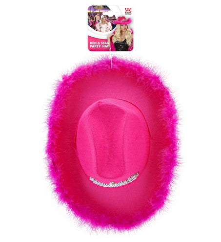 e-carnavalskleding-SYK Cowboyhoeden hoed cowgirl in roze