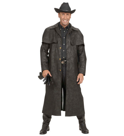 e-carnavalskleding-SYK Cowboyjas Zwart heren