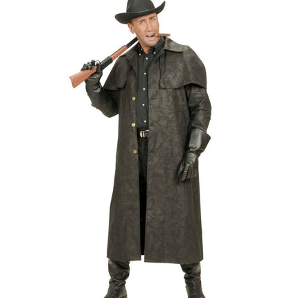 e-carnavalskleding-SYK Cowboyjas Zwart heren
