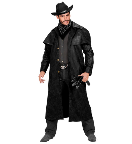 e-carnavalskleding-SYK Cowboyjas Zwart heren