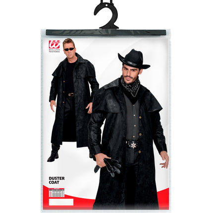 e-carnavalskleding-SYK Cowboyjas Zwart heren