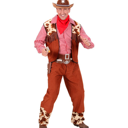 e-carnavalskleding-SYK Cowboypak Bram voor heren