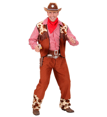 e-carnavalskleding-SYK Cowboypak Bram voor heren