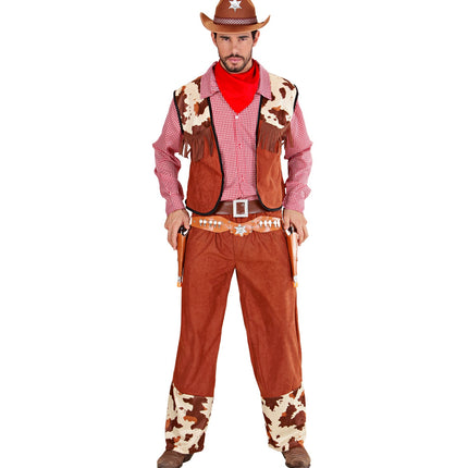 e-carnavalskleding-SYK Cowboypak Bram voor heren